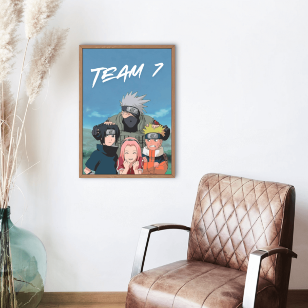 Naruto - Team Seven Poster Size A3 and A4