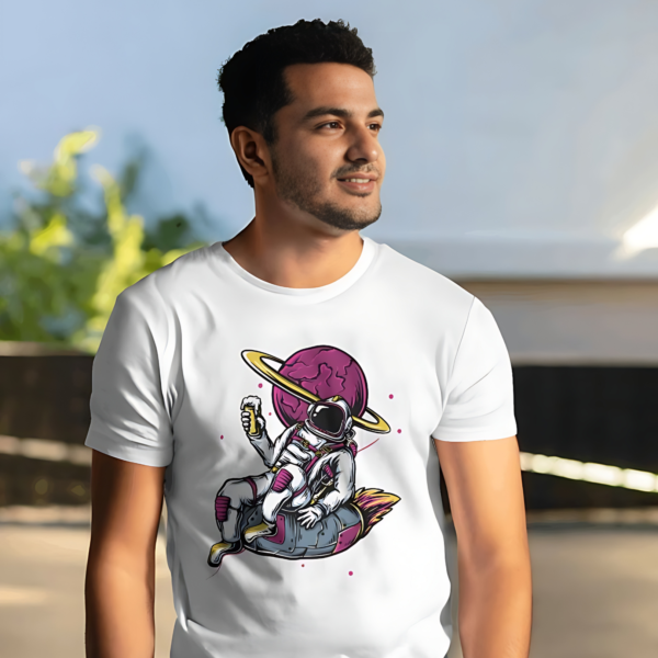 Astronaut Men Normal Fit T-shirt