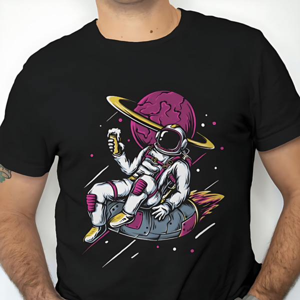 Astronaut Men Normal Fit T-shirt