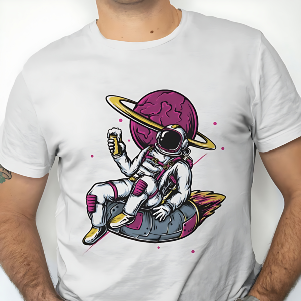 Astronaut Men Normal Fit T-shirt