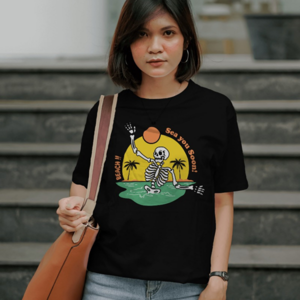 Beach!! Sea You Soon Women Normal Fit T-shirt