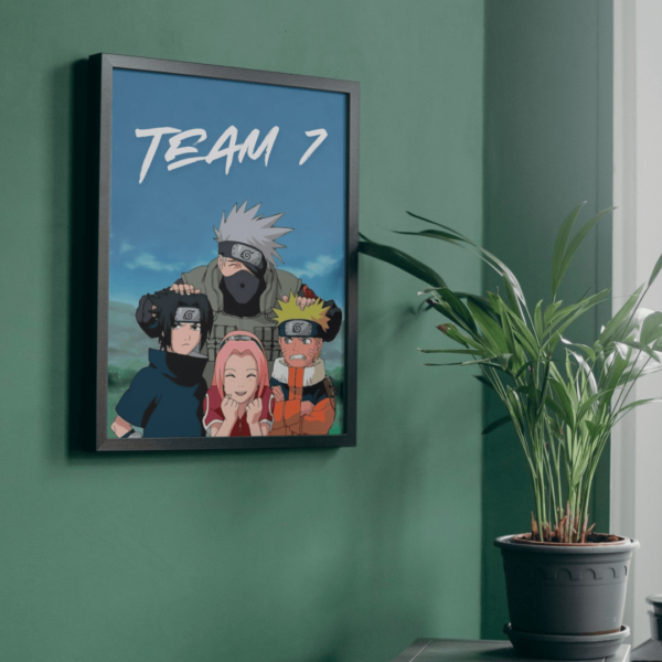 Naruto - Team Seven Poster Size A3 and A4