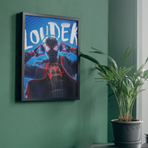 Spider Man - Louder Poster Size A3 and A4