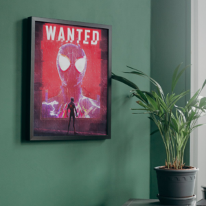 Spider Man - Wanted Poster Size A3 and A4