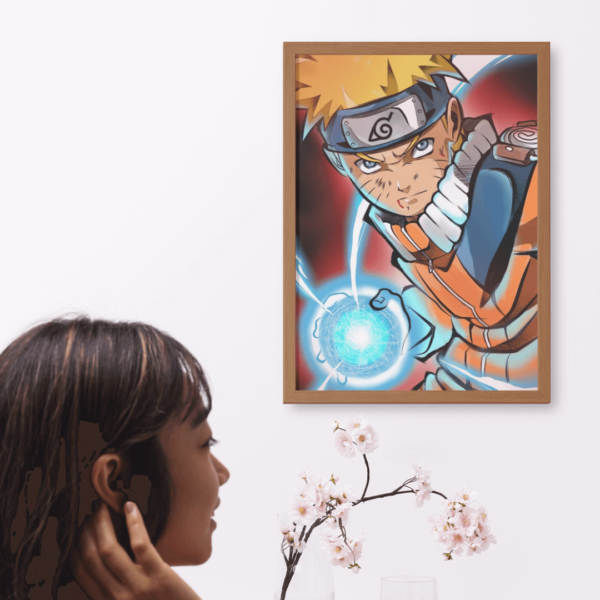 Naruto - Rasengan Poster Size A3 and A4