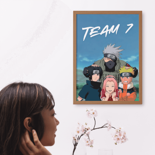 Naruto - Team Seven Poster Size A3 and A4