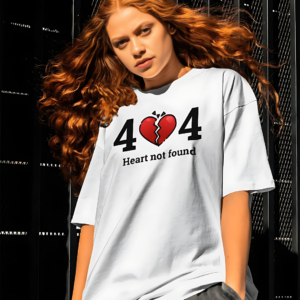 404 Error Oversized Unisex T-shirt