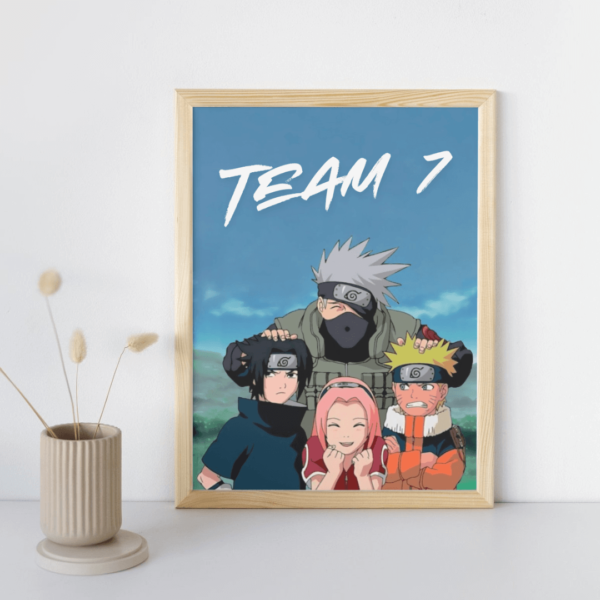 Naruto - Team Seven Poster Size A3 and A4