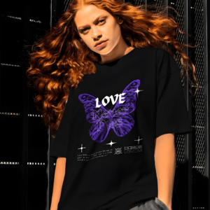 Love Never Dies Oversized Unisex T-shirt