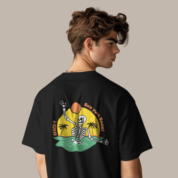 Beach!! Sea You Soon Oversized Unisex T-shirt