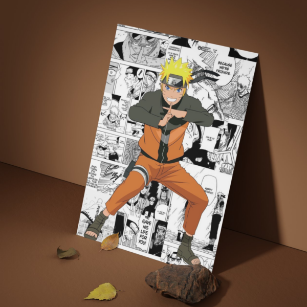 Naruto - Comic Poster Size A3 and A4