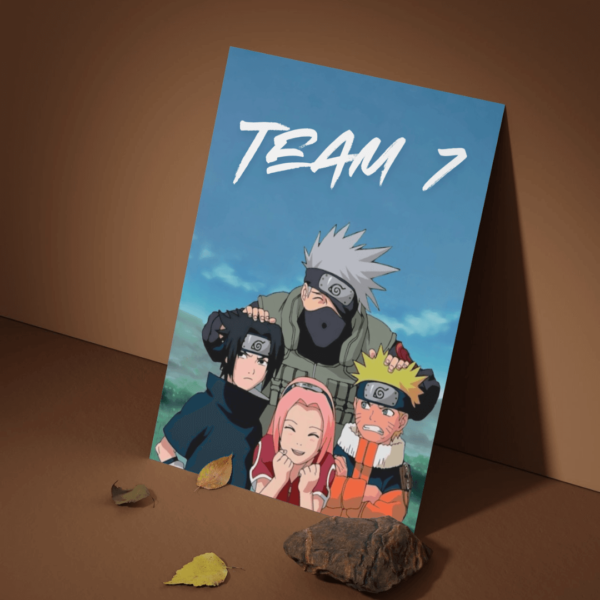 Naruto - Team Seven Poster Size A3 and A4