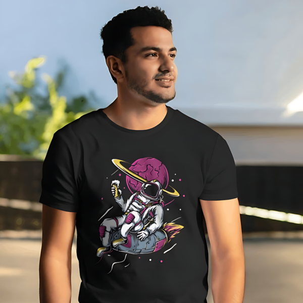 Astronaut Men Normal Fit T-shirt