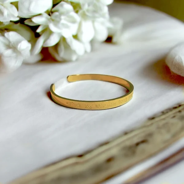 Adjustable Ek Onkar Cuff bracelet (Unisex)